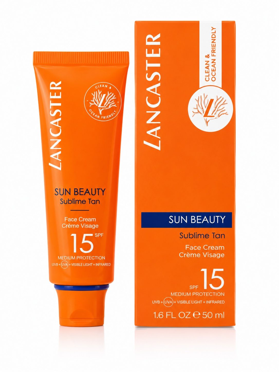 Lancaster Sun Beauty Sublime Tan Crema Solare Viso SPF 15 50 ml – Protezione Media UVA UVB