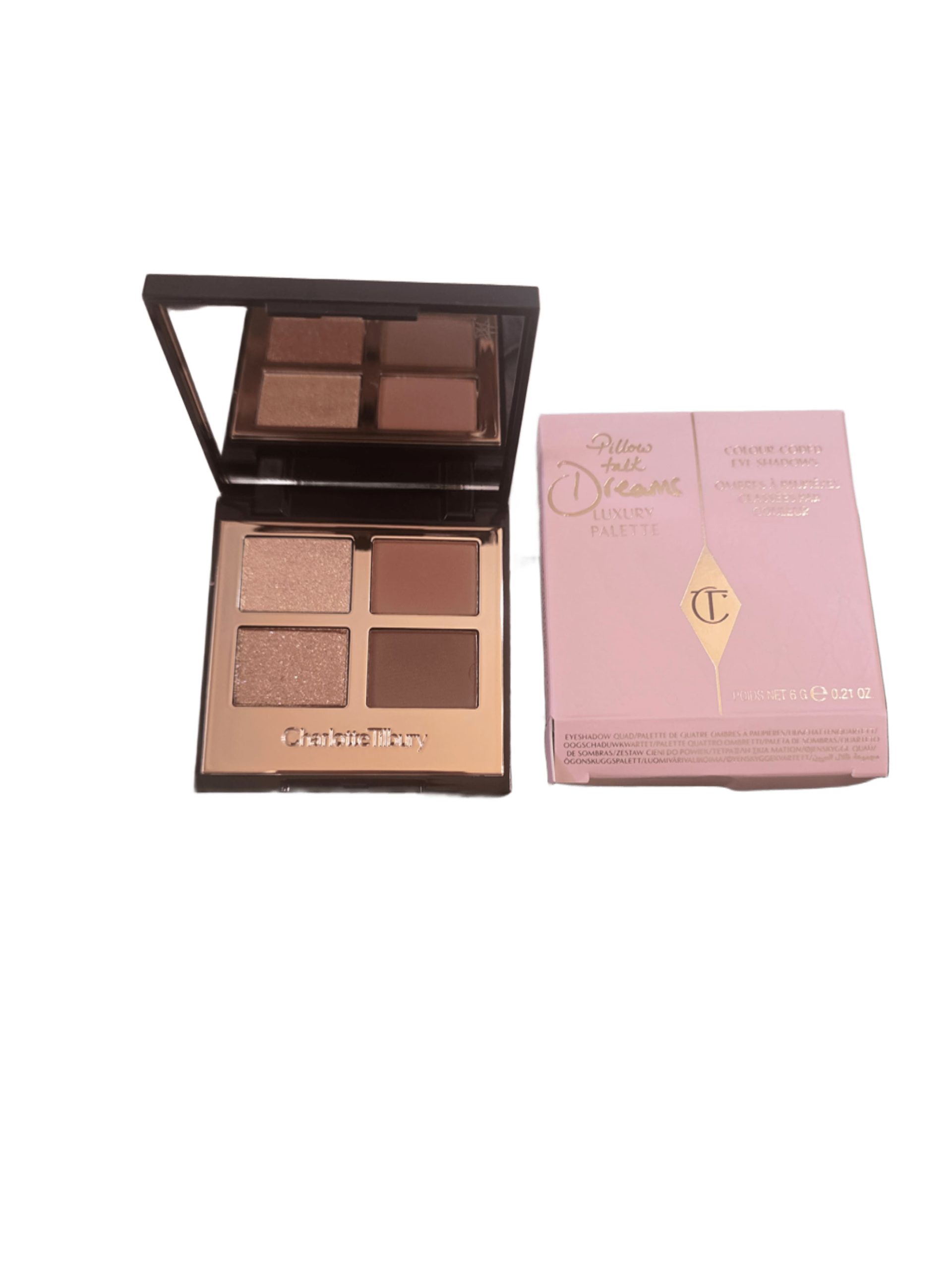 Charlotte Tilbury Luxury Palette Pillow Talk Dreams – Palette Ombretti 4 Colori 6 g