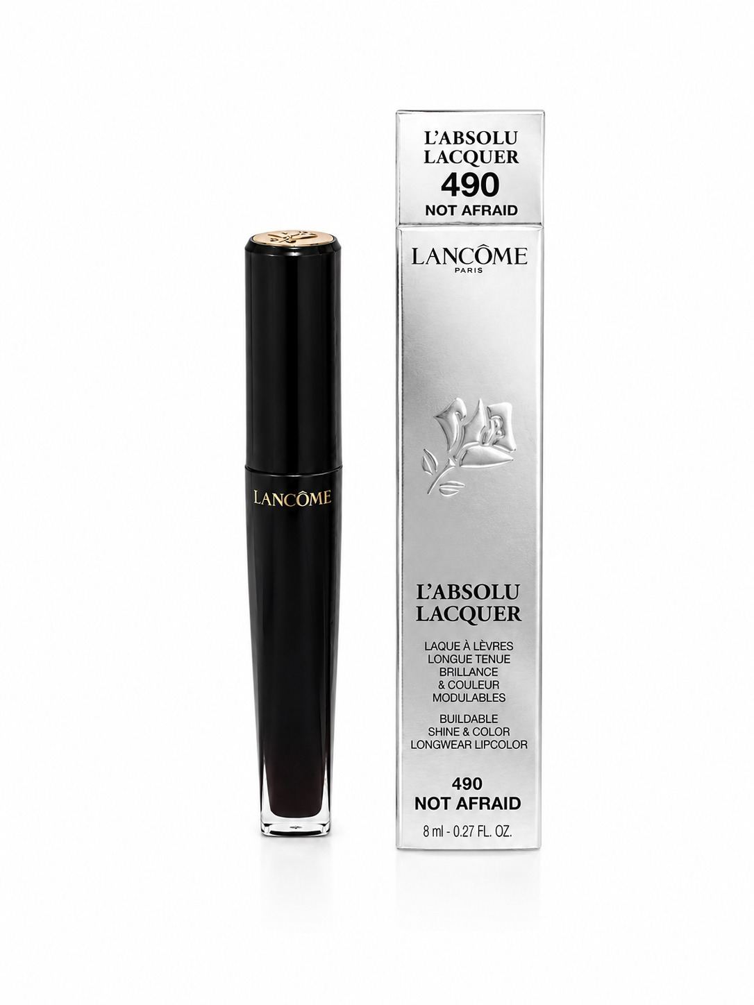 Lancôme L'Absolu Lacquer 490 Not Afraid - Rossetto Liquido Effetto Lacca 8 ml