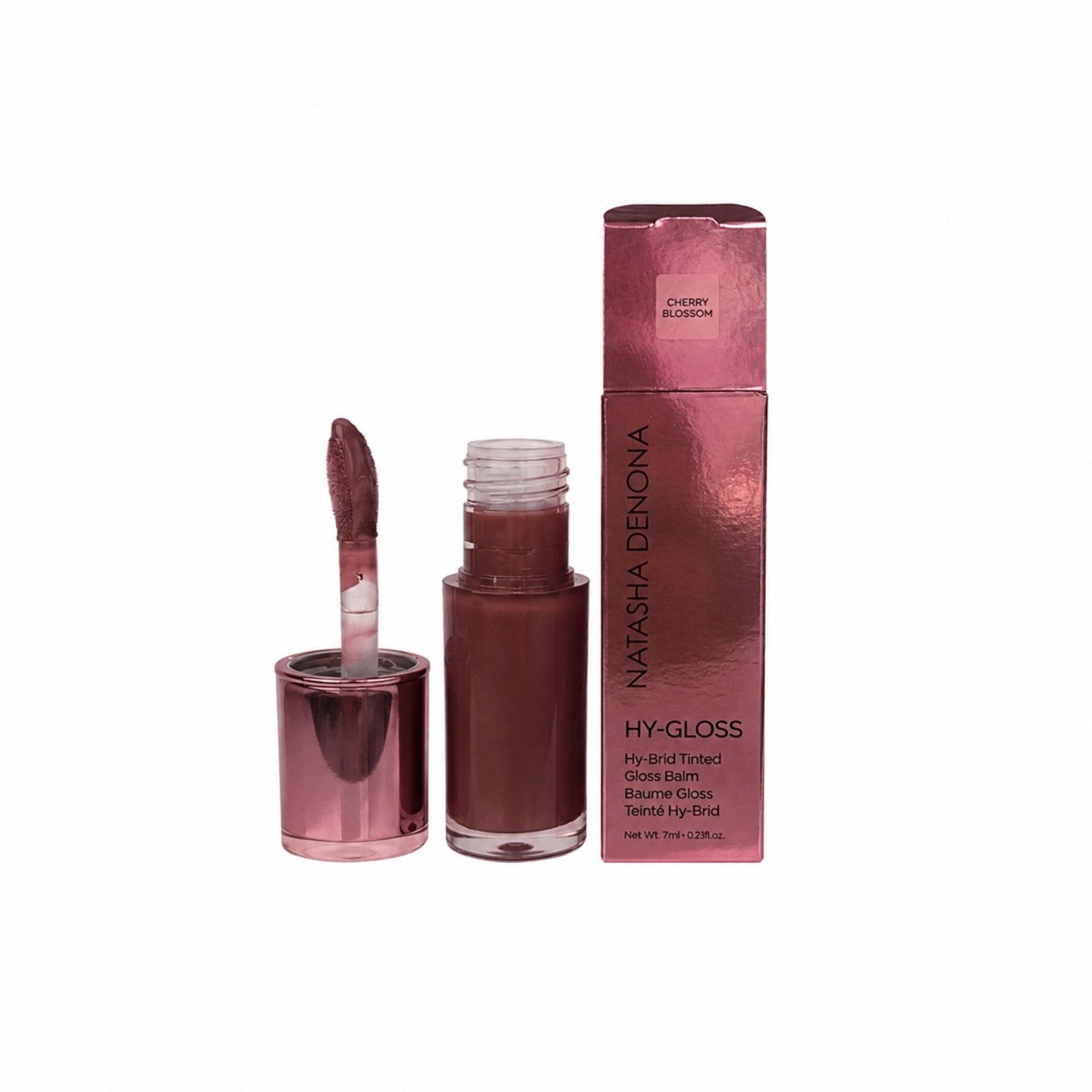 Natasha Denona HY-GLOSS Hy-Brid Tinted Gloss Balm Cherry Blossom 7 ml – Lucidalabbra Idratante Effetto Gloss