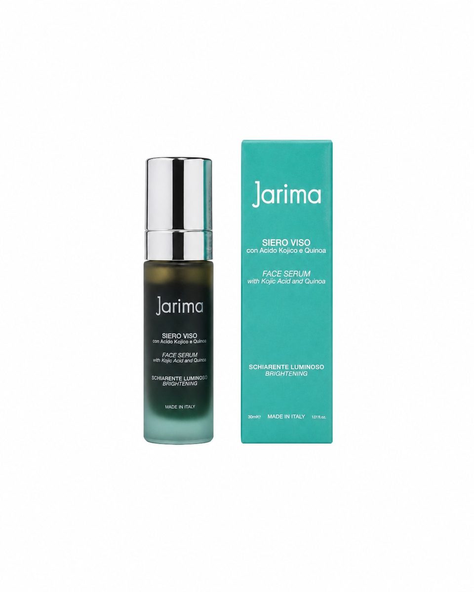 Jarima Siero Viso Schiarente all'Acido Kojico e Quinoa 30 ml – Anti Macchie Illuminante | Made in Italy
