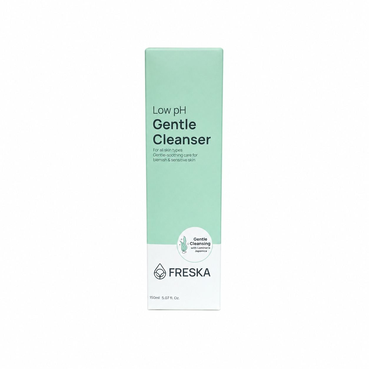 FRESKA Low pH Gentle Cleanser Detergente Viso Delicato a pH Basso 150 ml per Pelle Sensibile e Acneica