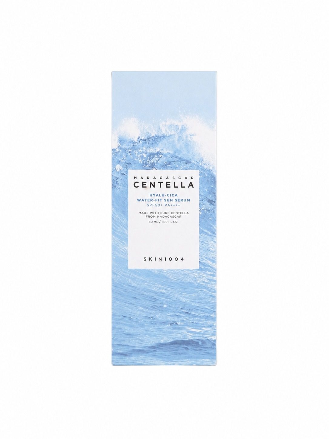 SKIN1004 Madagascar Centella Hyalu-Cica Water-Fit Sun Serum SPF50+ PA++++ 50 ml – Crema Solare Viso Idratante Coreana