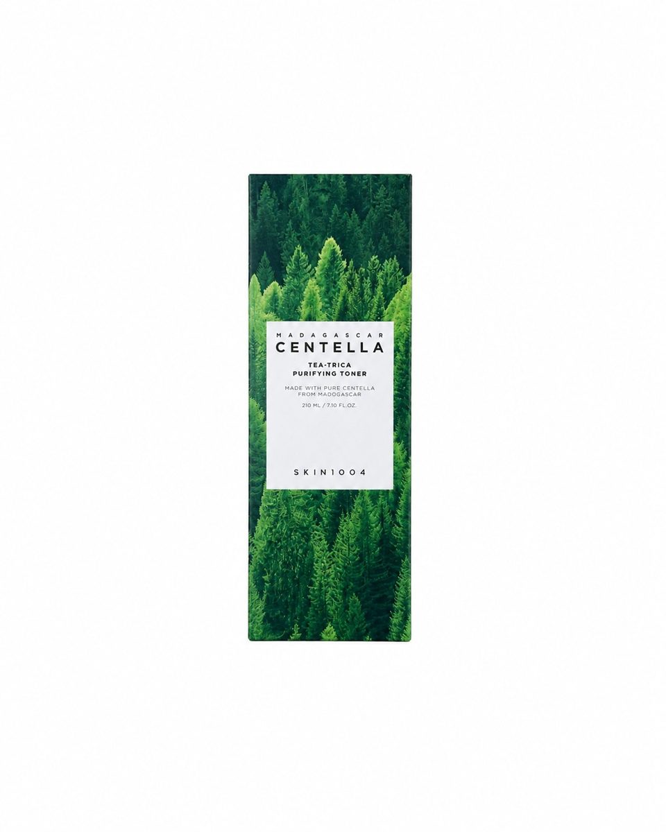 SKIN1004 Madagascar Centella Tea-Trica Purifying Toner 210 ml – Tonico Purificante Viso per Pelle Grassa e Acneica