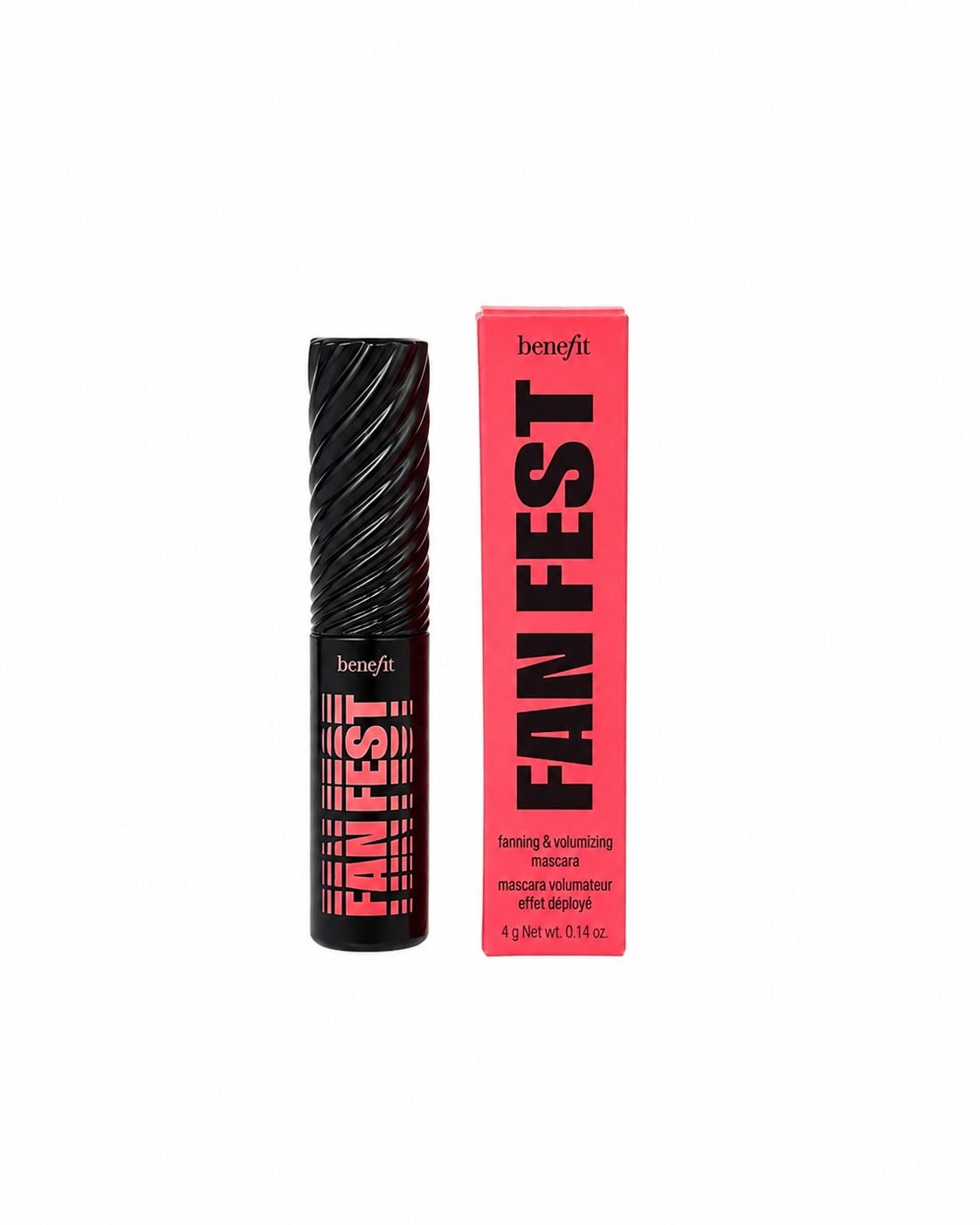 Benefit Fan Fest Mascara – Mascara Volumizzante e Allungante per Ciglia 4 g